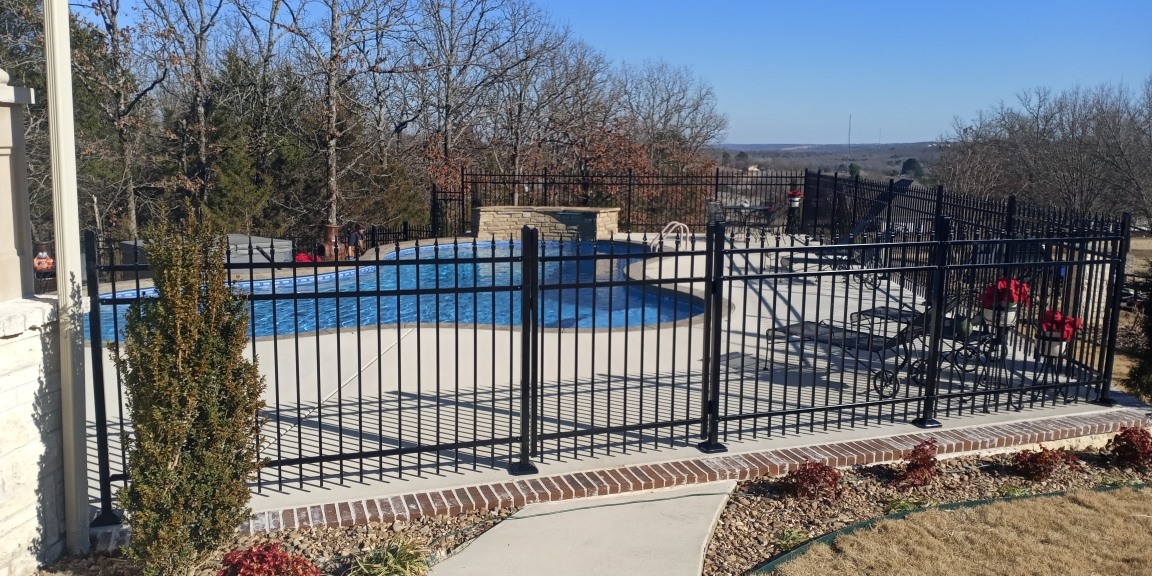 ornamental iron fence