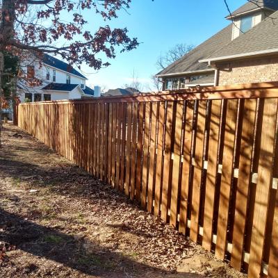 Shadow Box Fence