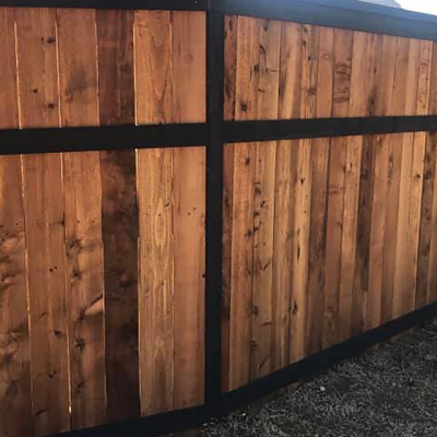 Wood Privacy Fence